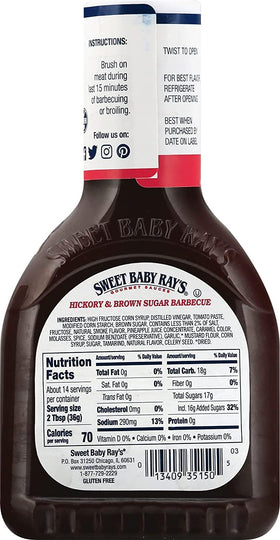 Sweet Baby Ray's sauce for dipping fries creates a tasty snack.