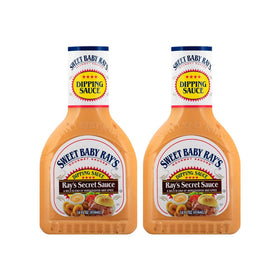 Sweet Baby Ray's Secret Sauce bottle highlighting bold horseradish flavor for dipping.