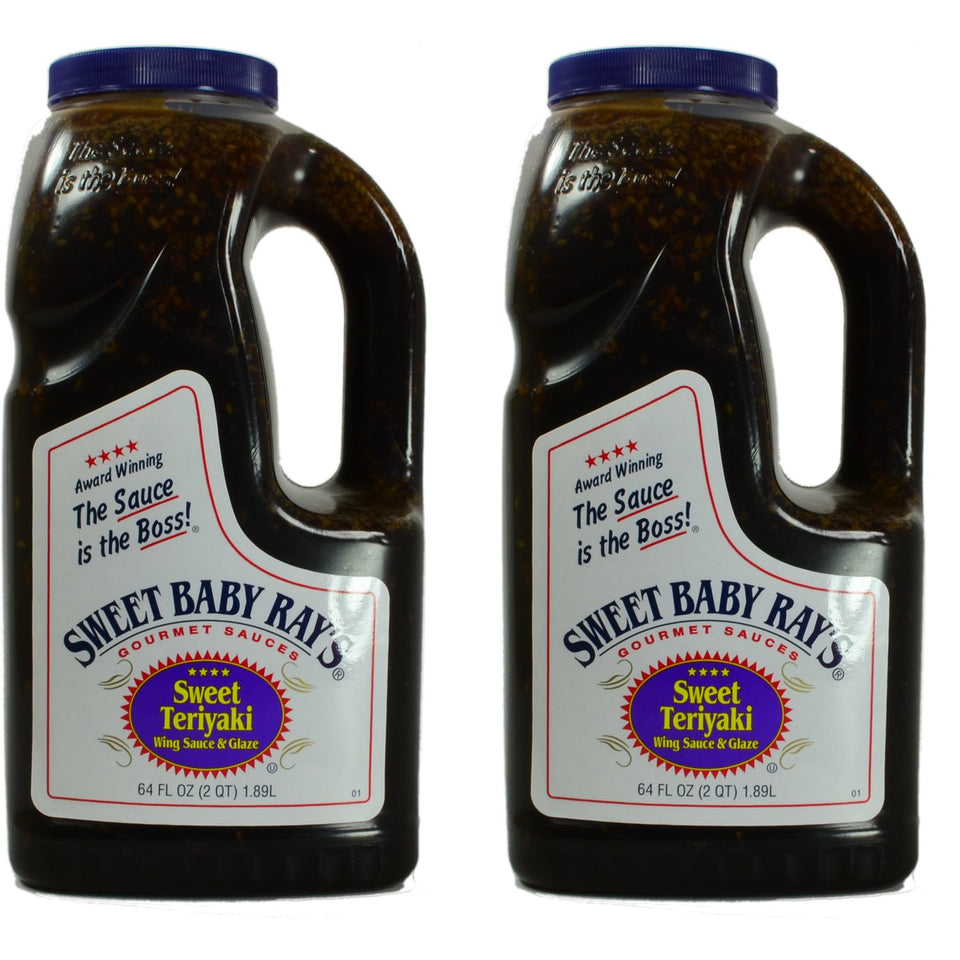 Sweet Baby Ray's Teriyaki Wing Sauce glaze for wings with a glossy finish