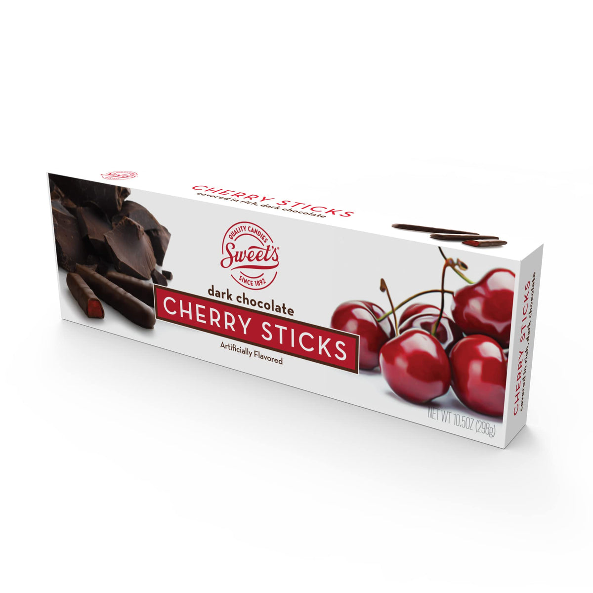 Sweet Candy Company dark chocolate cherry sticks for gifting or personal indulgence