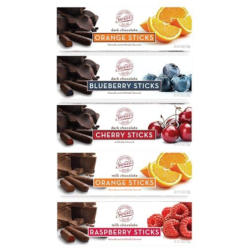 Sweet Candy Company dark chocolate orange stick, zesty and indulgent.