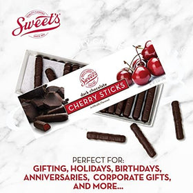 Sweet Candy Company dark chocolate raspberry stick, bold berry note.