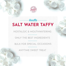 Gluten-free and kosher vanilla taffy from Sweet Candy Company