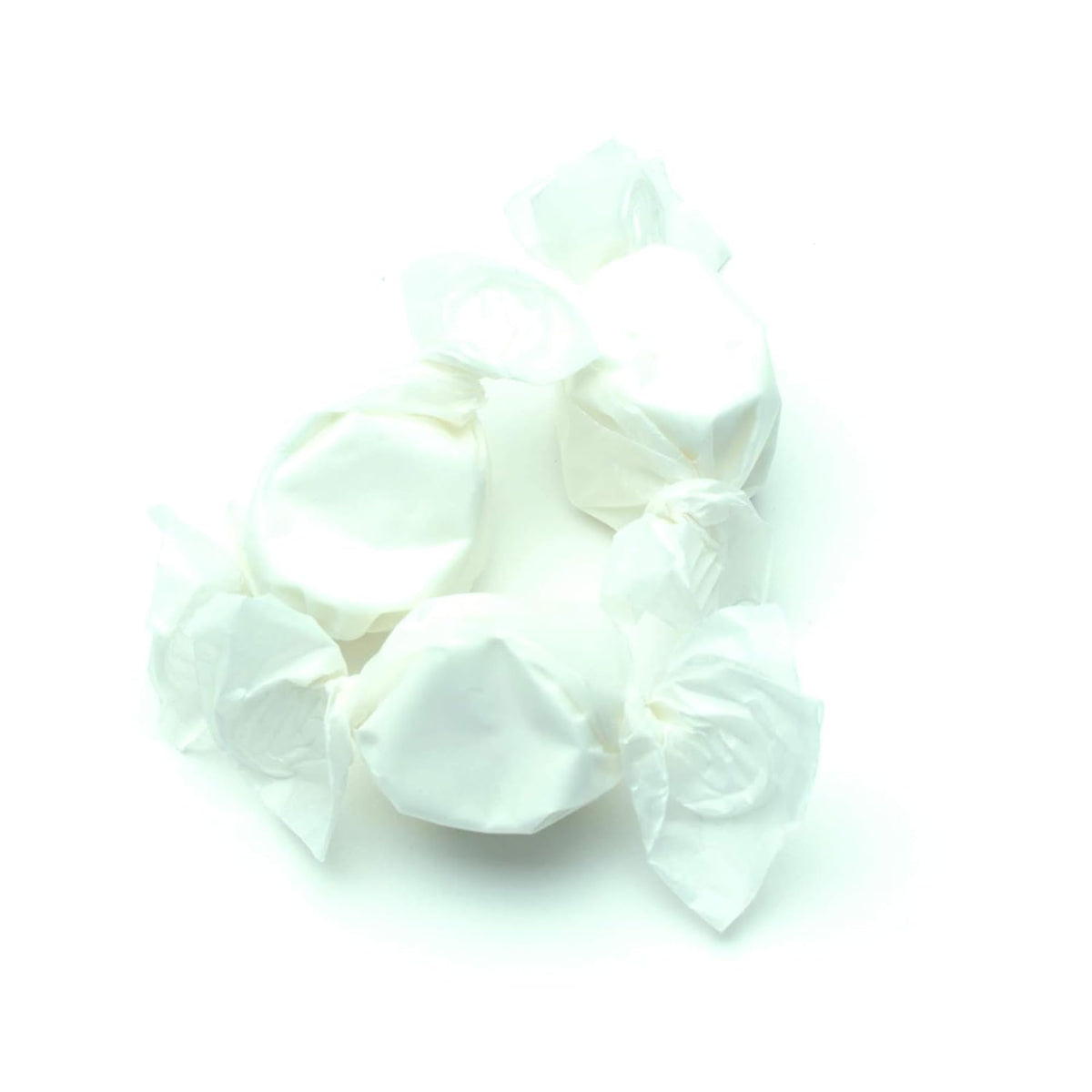 Sweet Candy Company vanilla salt water taffy in a bulk 3 lb bag, ideal for sharing