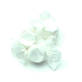 Sweet Candy Company vanilla salt water taffy in a bulk 3 lb bag, ideal for sharing