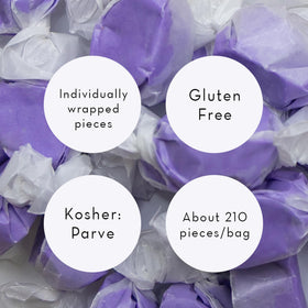 Sweet Candy Company small-batch taffy delivers soft, chewy texture.
