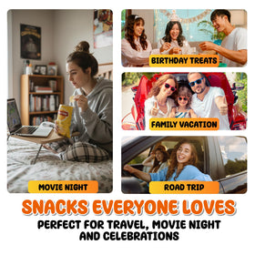 Sweet Choice Giftbaskets Snack Box with individually wrapped items for freshness