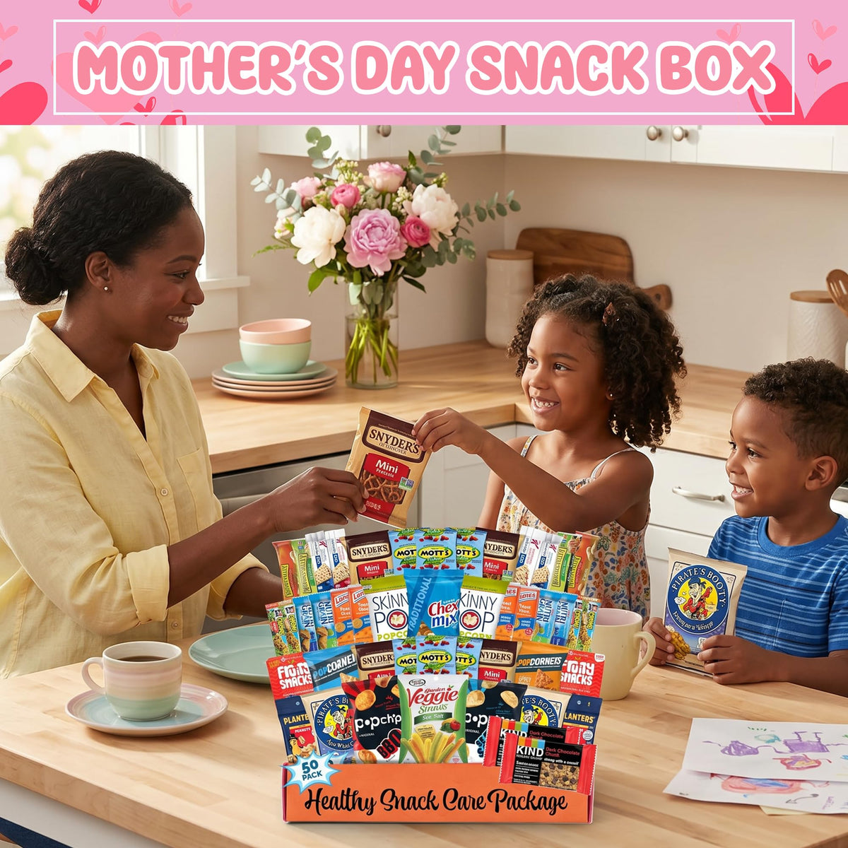 SWEET CHOICE GIFTS gift-basket packaging image demonstrates ready-to-gift presentation