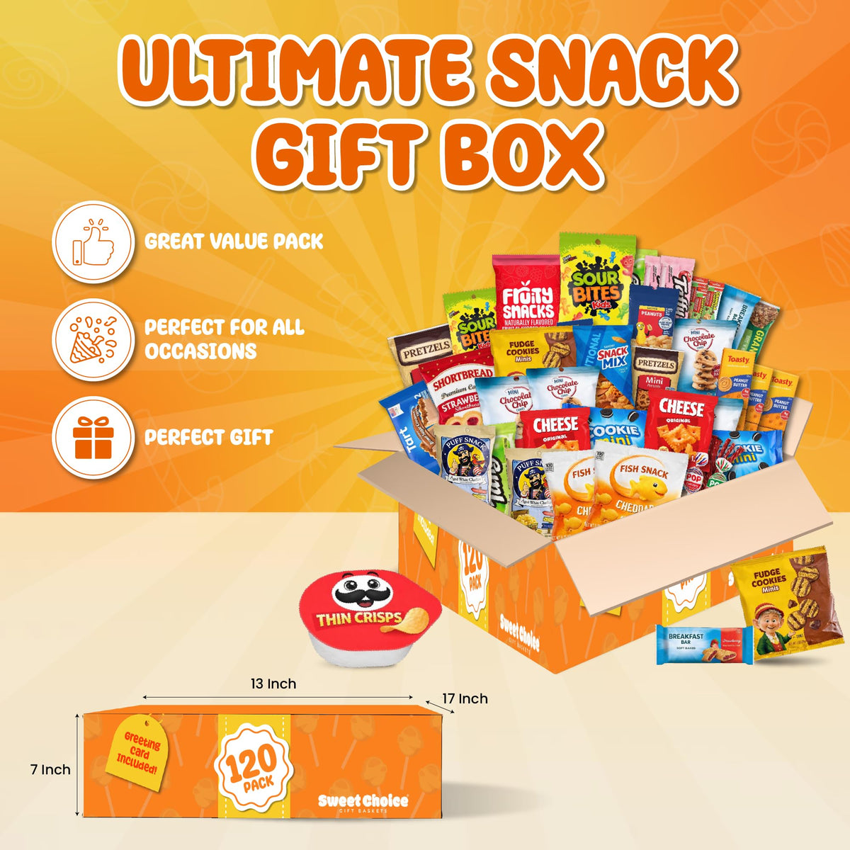 Sweet Choice college care package delights dorm life and finals