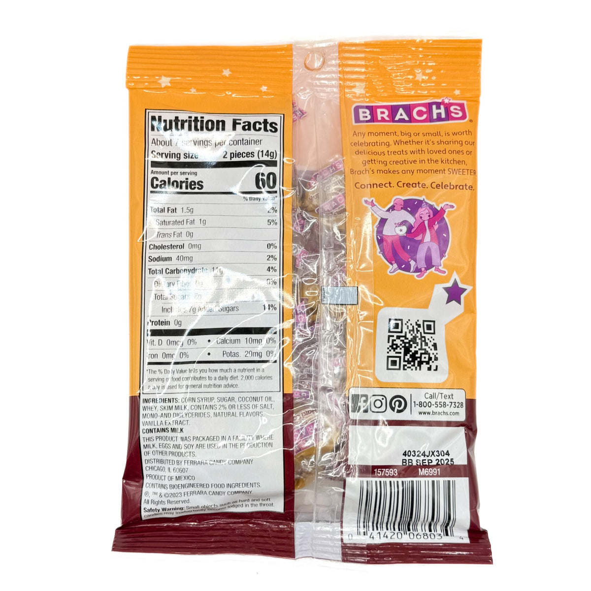 Sweet Craze Nips Bundle caramel in hand, ideal for on-the-go snacking.