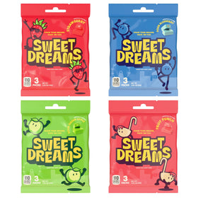 Sweet Dreams center-filled soft candy sticks for on-the-go snacking