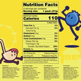 Sweet Dreams fruit punch flavor candies brighten classroom rewards
