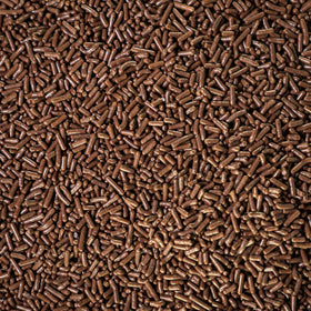Sweet Eva’s chocolate sprinkles on donuts showing color and crunch