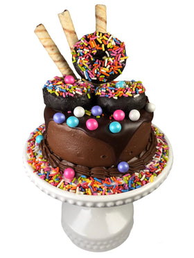 Sweet Eva's Rainbow Sprinkles decorate cakes with vibrant color