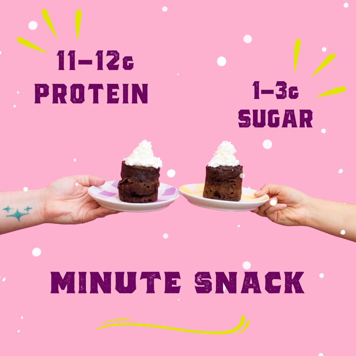 Sweet Logic nutrition label close-up shows low sugar and protein.