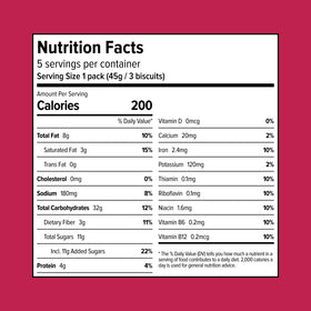 Sweet Loren's 19g whole grains per serving for balanced mornings.