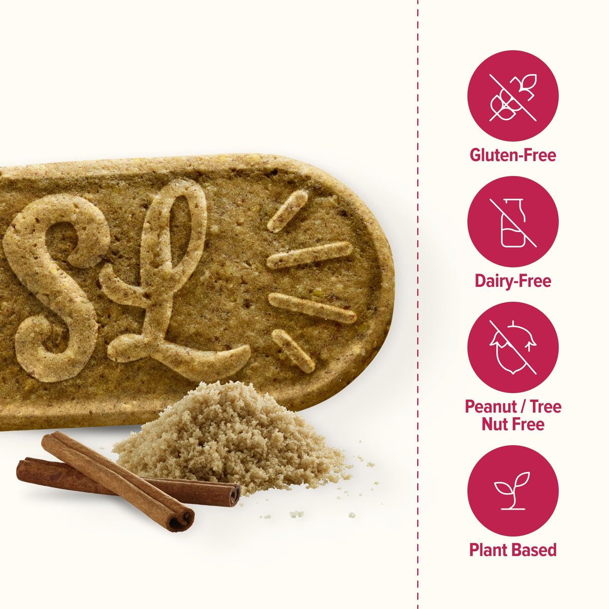 Sweet Loren's gluten-free, dairy-free, nut-free biscuits for sensitive diets.