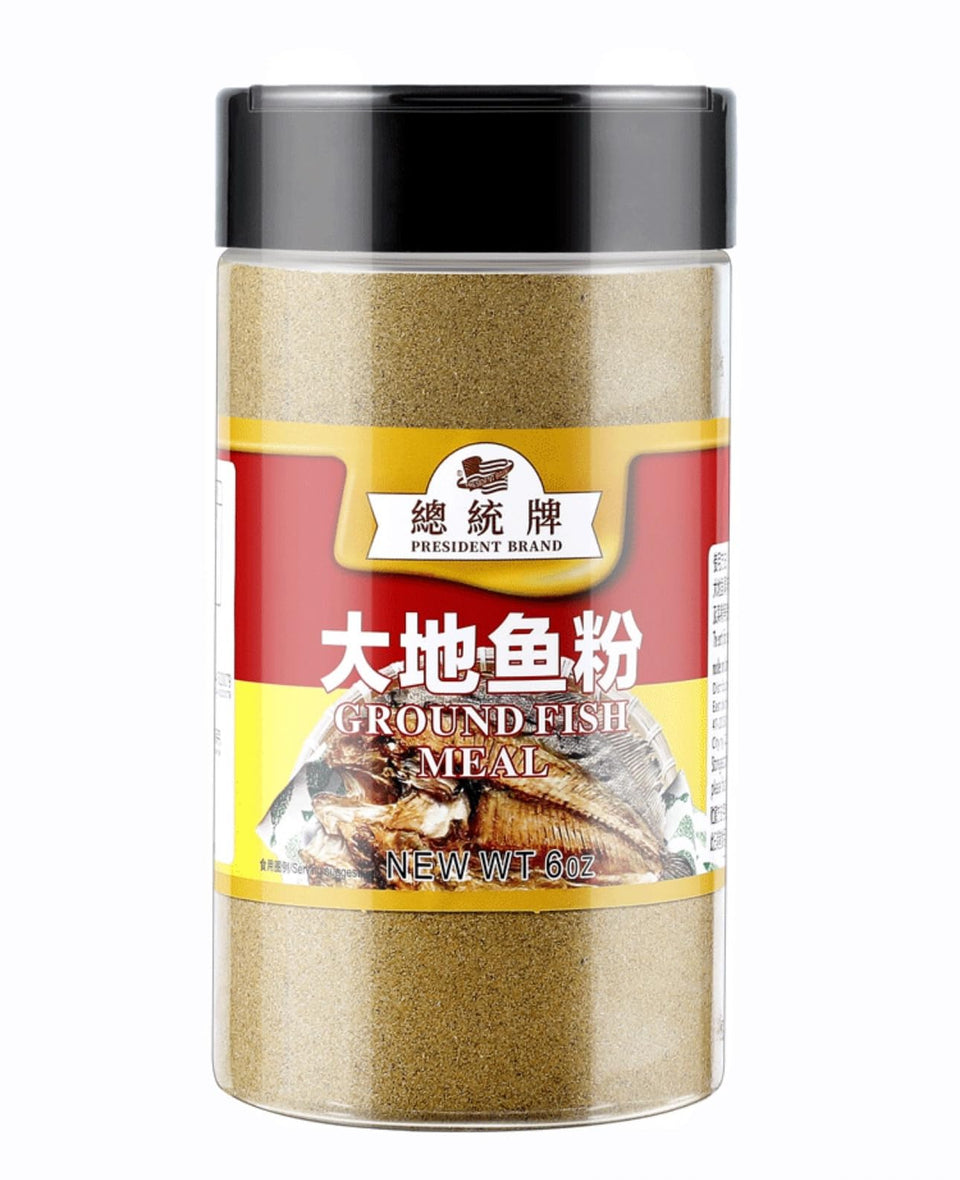 Sweet Post Ground Fish Meal jar adds authentic umami to soups