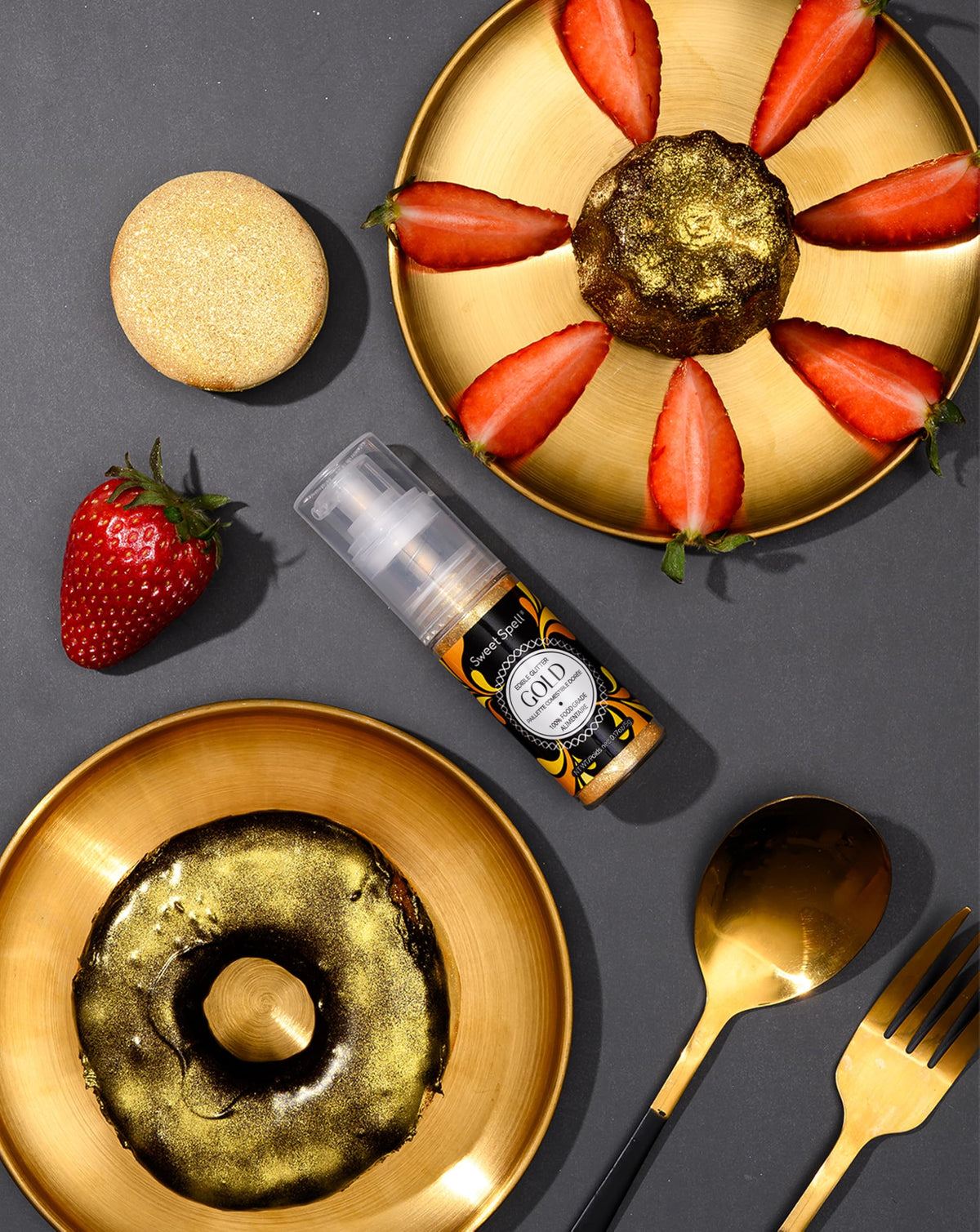 Sweet Spell easy application spray for light, even shimmer