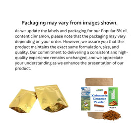 Sweet Sunnah Saigon Cinnamon with 5% oil content delivering rich aroma.
