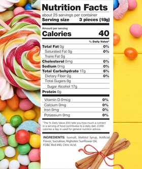 Sweetaholic diabetic-friendly candy shown as a sugar-conscious option