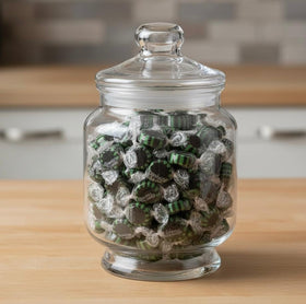 SweetGlob Chocolate Starlight Mint flavor candy offers a minty twist.
