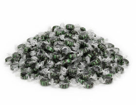 SweetGlob Chocolate Starlight Mint candy with chocolate mint flavor.