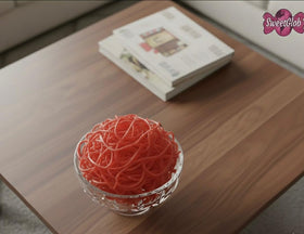 SweetGlob gummy shoe laces approximated 45 per pound, great value