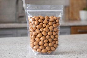 SweetGlob Japanese Peanuts in a lunchbox, a tasty break during the day.