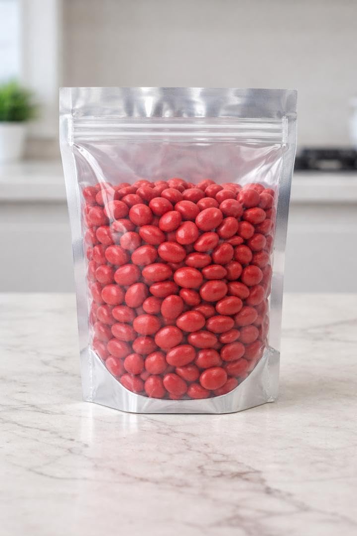 SweetGlob movie-night snack setup featuring Boston Baked Beans.