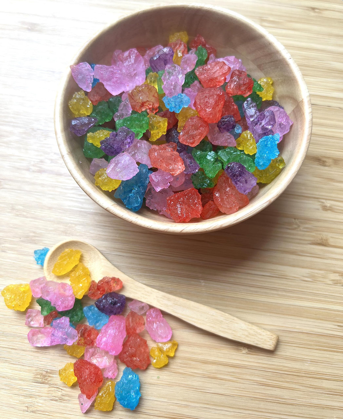 SweetGlob purple grape flavor rock sugar gem elevates drinks and treats.