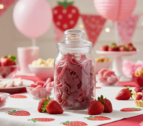 SweetGlob Sour Gummy Belts party display enhances candy bowls.