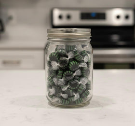 SweetGlob Starlight Mint displayed in a candy bowl for easy access.