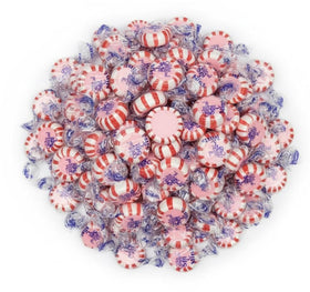 SweetGlob Starlight Mint packaging shows festive red and white swirl, ideal for gifting.