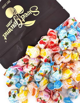 SweetGourmet Arcor fruit filled bon hard candy pack for sharing at gatherings.