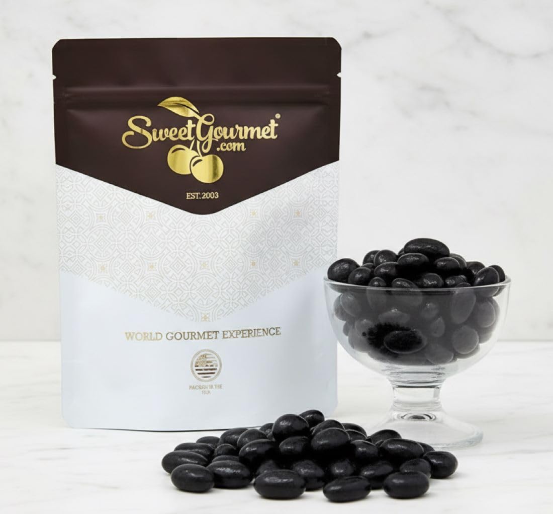 SweetGourmet Jumbo Jelly Beans glossy coating and chewy center ideal for candy dishes