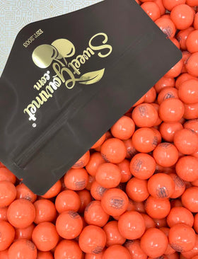 SweetGourmet pink bubble gum balls, 1 inch, ideal for vending machines and candy buffets