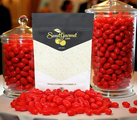 SweetGourmet bulk pack cinnamon jelly beans, perfect for events and refills.