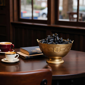 Finnska soft black licorice offering mellow sweetness and a smooth chew