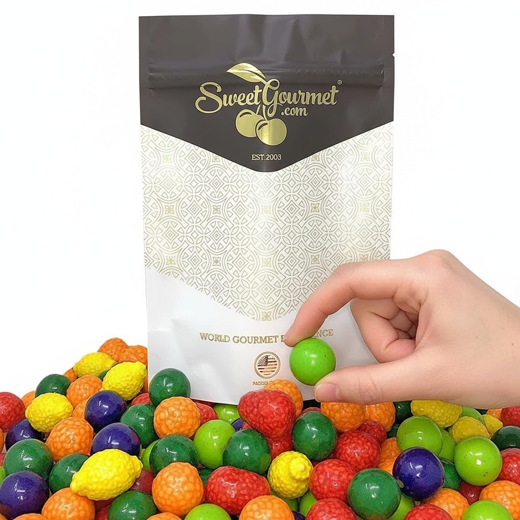 SweetGourmet fruit-shaped gum apple flavor for kid-friendly party favors.