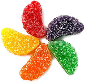 SweetGourmet Jelly candy close-up shows vibrant flavors in glossy colors.