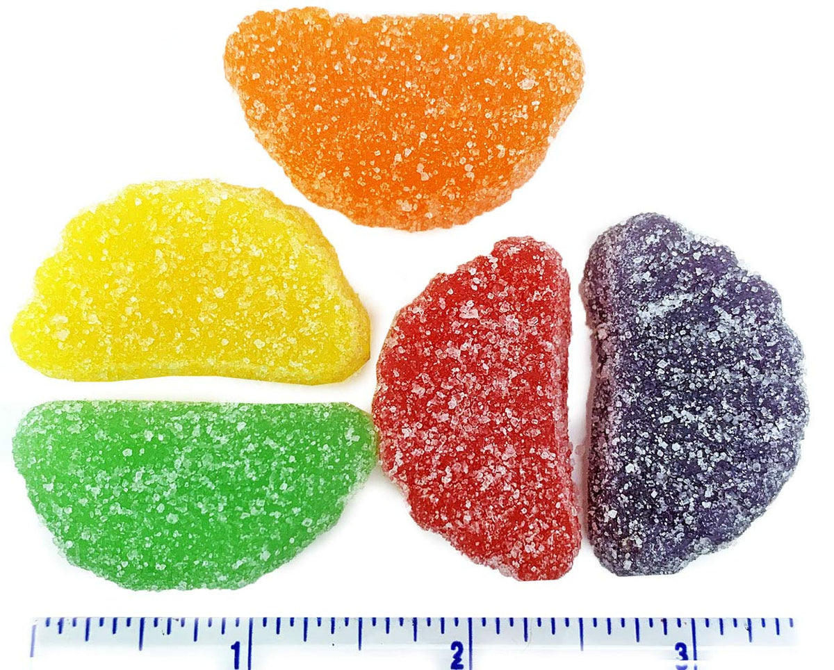 SweetGourmet Grape flavor fruit slices show juicy taste.