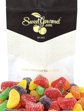 SweetGourmet Lemon flavor fruit slices highlighted for refreshing bites.