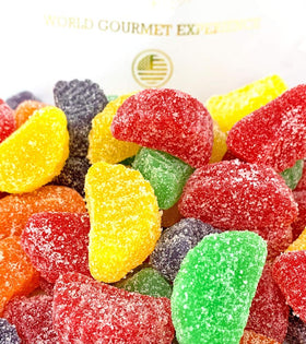 SweetGourmet Lime flavor slices ready for zesty snack breaks.