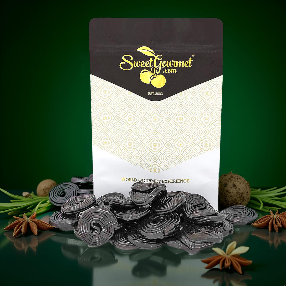 SweetGourmet Italian licorice wheel collection captures bold flavor