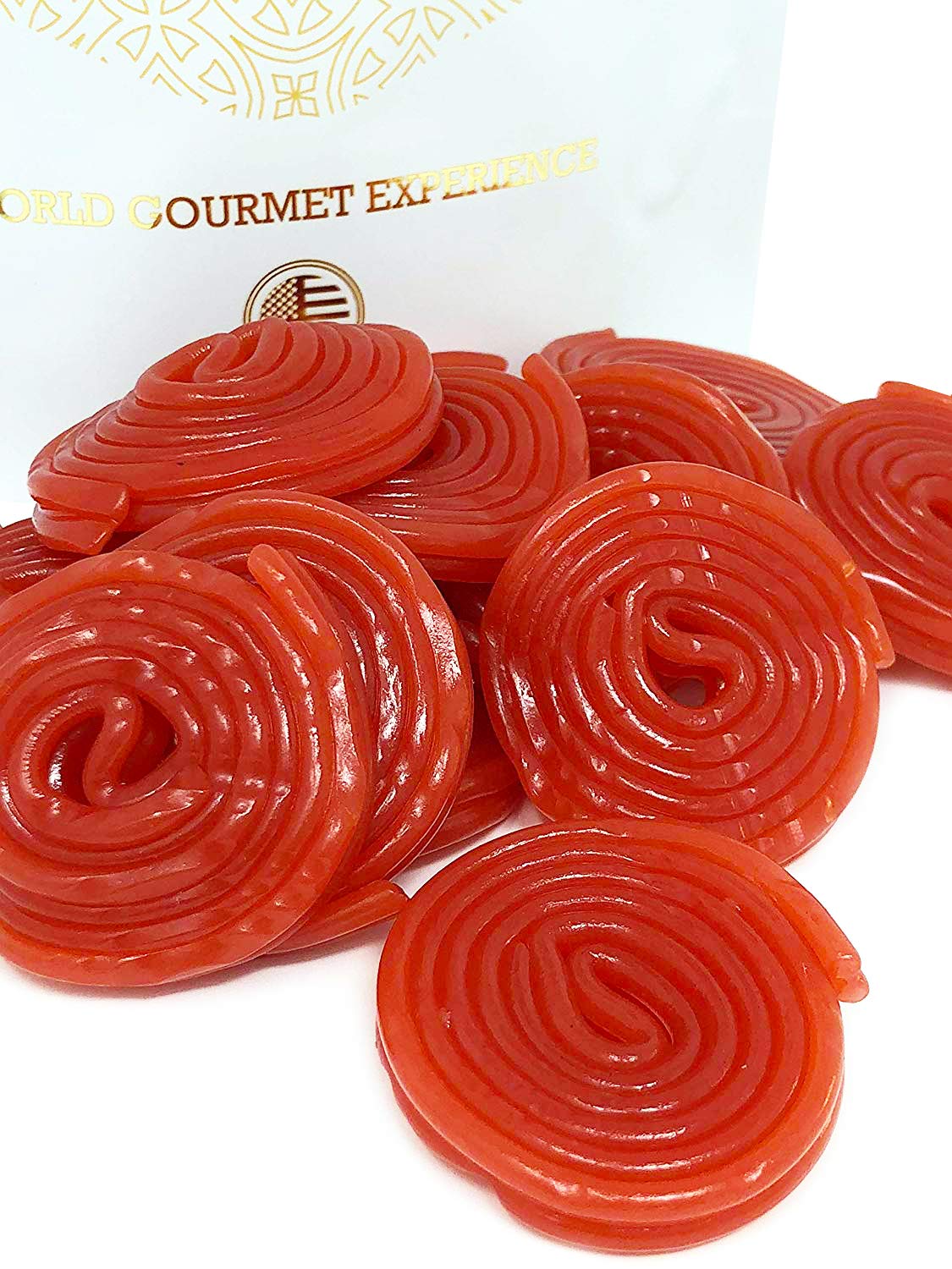 SweetGourmet wheel can be pulled apart to make decorative laces for desserts.