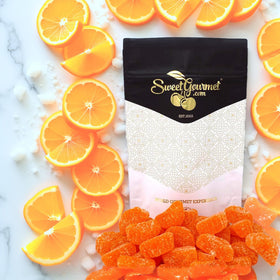 Serving suggestion: candy dish centerpiece with SweetGourmet slices