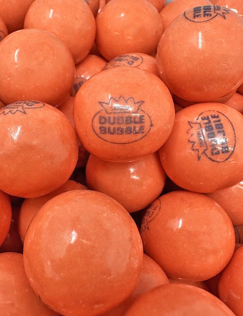 SweetGourmet 1-inch pink gum balls for bulk vending and nostalgic setups