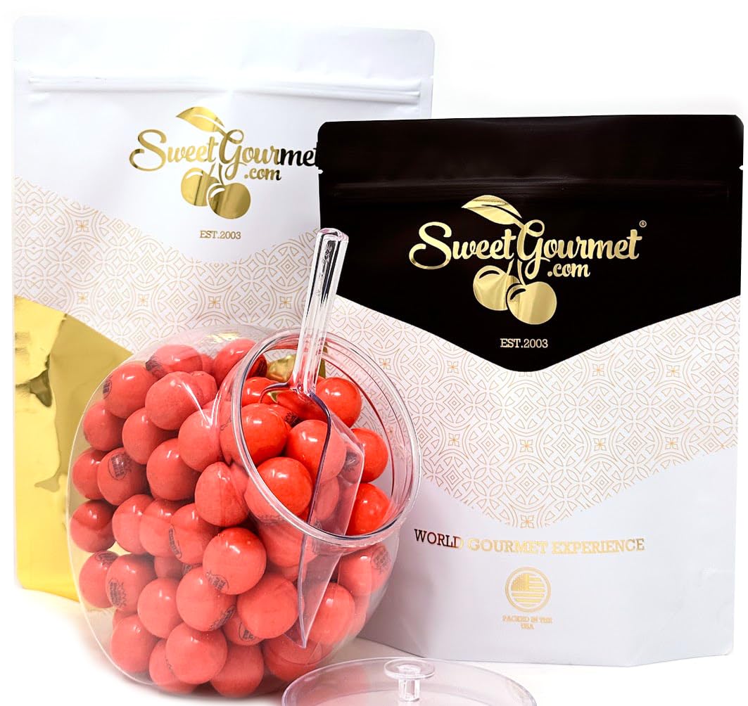 SweetGourmet Canadian-made gum balls, pink 1 inch, consistent flavor and color