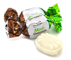 SweetGourmet resealable pouch keeps mints fresh between uses and easy to grab.